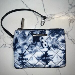 Tie-Dye Quilted Clutch Cosmetic Bag Steve Madden